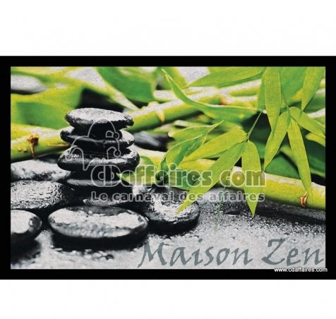 tapis d'entree 40x60 cm antiderapant yang maison zen galet tapis d'entree 40x60 cm antiderapant yang maison zen galet