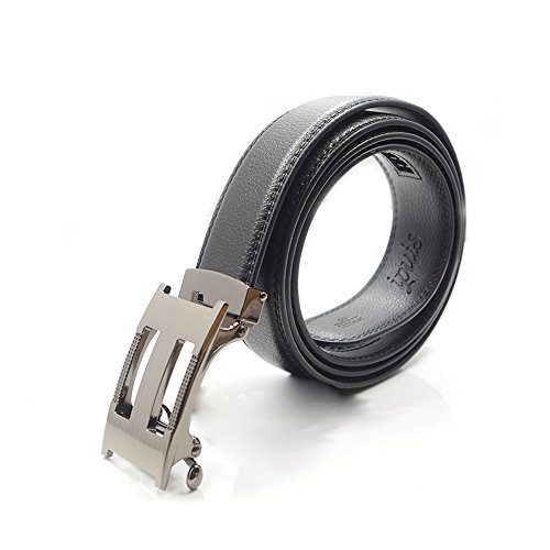 IPUIS Ceinture Homme en Cuir Auto Ferme 115cm