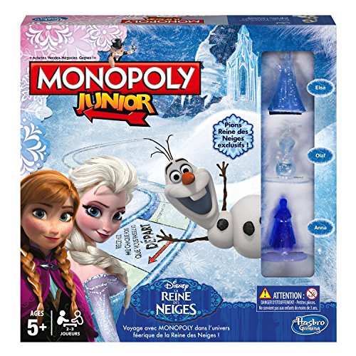 Hasbro - B22471010 - Jeu De Société - Monopoly - Reine Des Neiges Hasbro - B22471010 - Jeu De Société - Monopoly - Reine Des Neiges