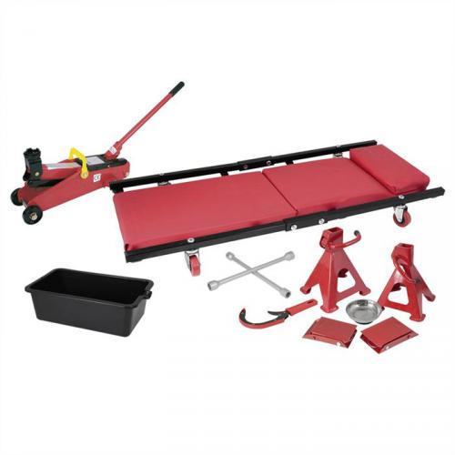 TURBOCAR Kit Chariot Garagiste - Chandelles et Cric TURBOCAR Kit Chariot Garagiste - Chandelles et Cric
