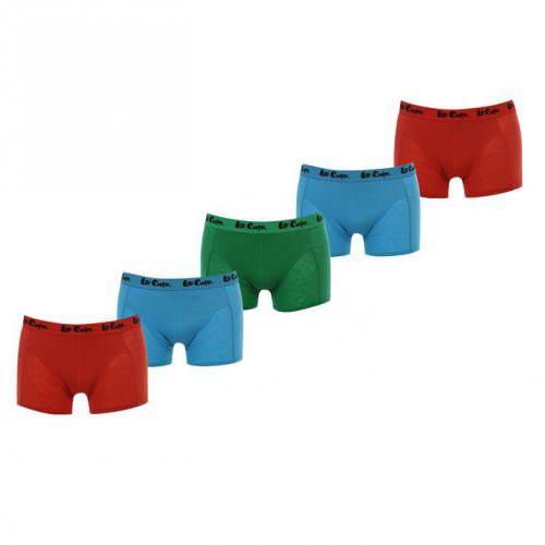 5 Boxers MulticoloreHomme Lee Cooper 5 Boxers MulticoloreHomme Lee Cooper