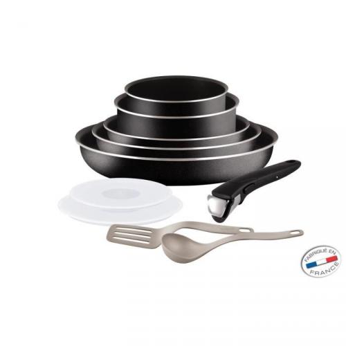TEFAL INGENIO 5 Batterie de cuisine set de 10 pièces tous feux sauf induction TEFAL INGENIO 5 Batterie de cuisine set de 10 pièces tous feux sauf induction