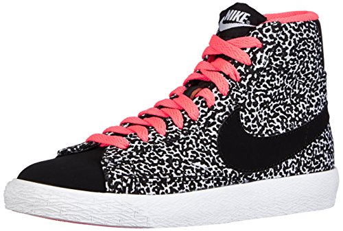 Nike Blazer Mid Vintage (Gs), Baskets mode fille - Multicolore (Black/White-Hyper Punch 010), 37.5 EU Nike Blazer Mid Vintage (Gs), Baskets mode fille - Multicolore (Black/White-Hyper Punch 010), 37.5 EU