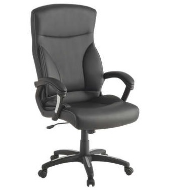 Fauteuil de bureau JACK coloris noir Fauteuil de bureau JACK coloris noir