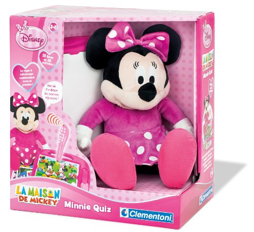 Clementoni - 62440.9 - Jeu Éducatif et Scientifique - Minnie Quiz Clementoni - 62440.9 - Jeu Éducatif et Scientifique - Minnie Quiz