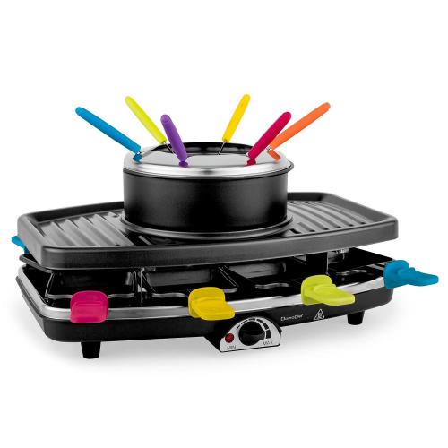 SET RACLETTE FONDUE GRILL SET RACLETTE FONDUE GRILL
