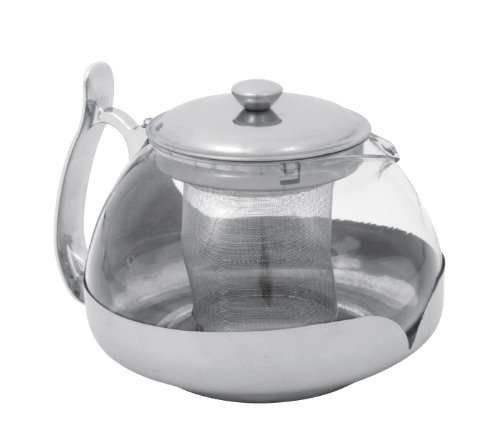 Equinox 503033 Théière Inox/Verre Transparent Equinox 503033 Théière Inox/Verre Transparent
