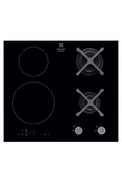 Electrolux - EGD6576NOK - Tables de Cuisson Mixte Gaz et Induction Electrolux - EGD6576NOK - Tables de Cuisson Mixte Gaz et Induction