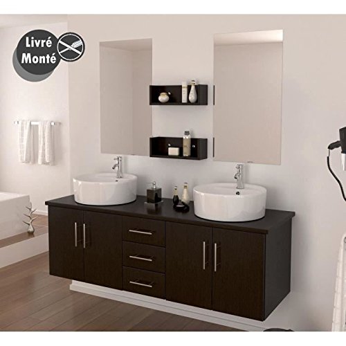 DIVA ensemble salle de bain double vasque 150 cm DIVA ensemble salle de bain double vasque 150 cm