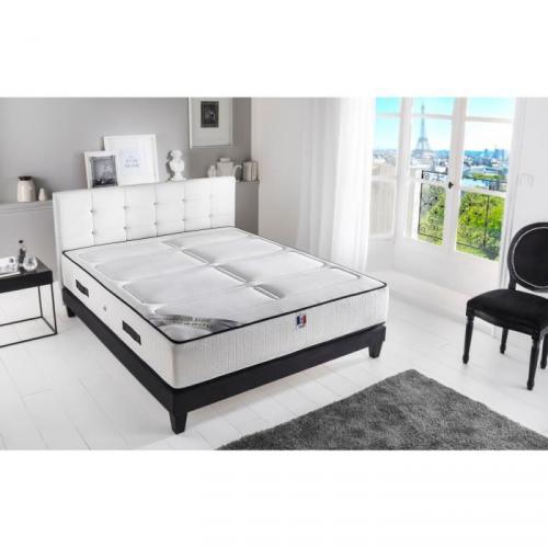 HOTEL LUXE Matelas sommier 160x200 cm - Ressorts - Ferme - 792 ressorts - A lattes - 2 personnes HOTEL LUXE Matelas sommier 160x200 cm - Ressorts - Ferme - 792 ressorts - A lattes - 2 personnes