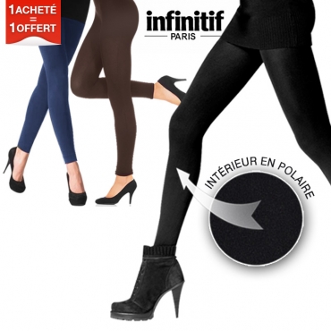Legging Coton Polaire Infinitif Legging Coton Polaire Infinitif