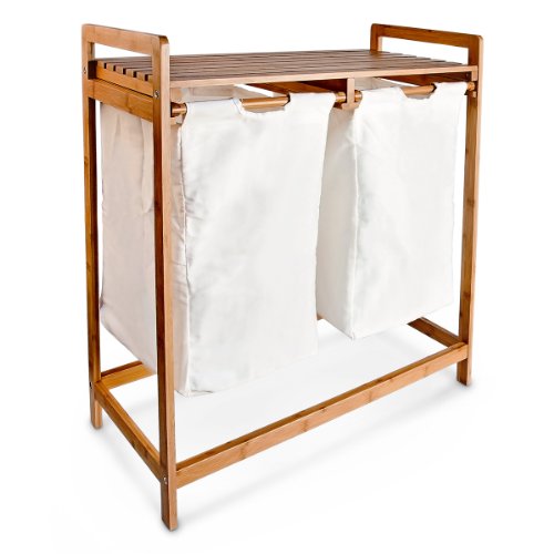 Relaxdays 10016332 Panier à Linge Bambou Relaxdays 10016332 Panier à Linge Bambou