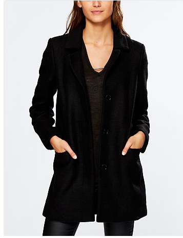 Manteau style tweed col tailleur Manteau style tweed col tailleur