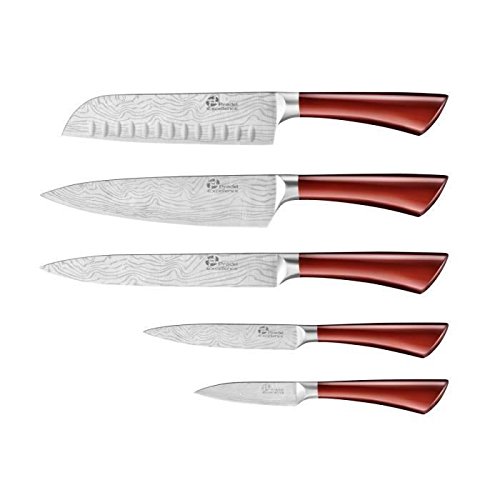 Pradel Excellence WZ005C Coffret Couteaux Effet Damas 5 Pièces 37 x 25,5 cm Pradel Excellence WZ005C Coffret Couteaux Effet Damas 5 Pièces 37 x 25,5 cm