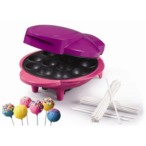 White and brown - pop72 - Appareil à cake pops 1000w CANDY POP White and brown - pop72 - Appareil à cake pops 1000w CANDY POP