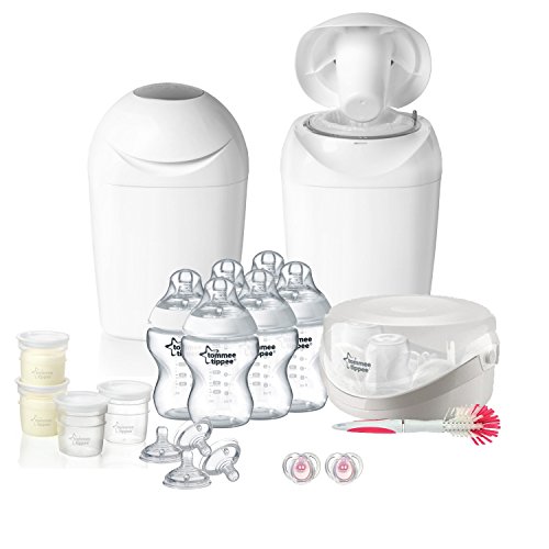 tommee tippee Kit Naissance Complet Blanc/Transparent tommee tippee Kit Naissance Complet Blanc/Transparent