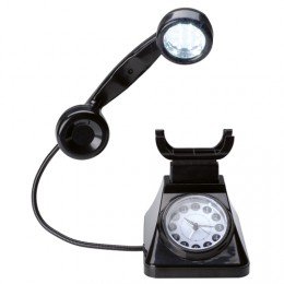Réveil Lampe Harry Design Chicago Noire