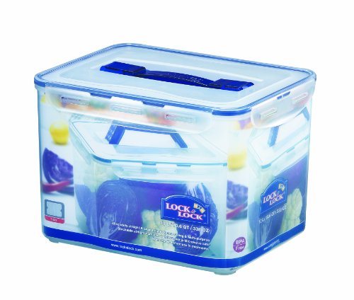 Lock & Lock HPL 886 Boîte spécifique 10 l avec poignée & plateau fraîcheur Etanche à 100% air et liquide