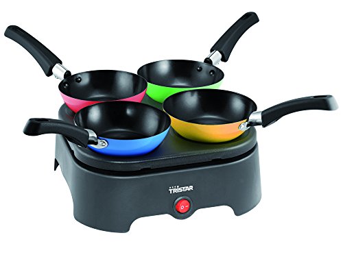 Tristar BP-2988 Set 4 Mini Wok Multicolores 400 W Tristar BP-2988 Set 4 Mini Wok Multicolores 400 W