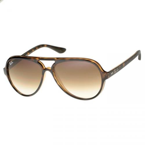 RAY BAN Lunettes de Soleil Cats 5000 Classic RB2140 Marron Mixte RAY BAN Lunettes de Soleil Cats 5000 Classic RB2140 Marron Mixte