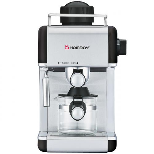 Cafetière expresso Homeday noire 800 W