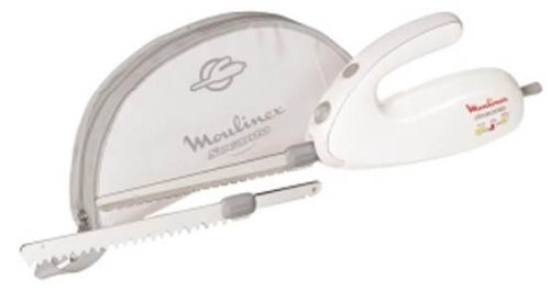 Moulinex DJAC41 Couteau électrique Secanto Blanc Moulinex DJAC41 Couteau électrique Secanto Blanc