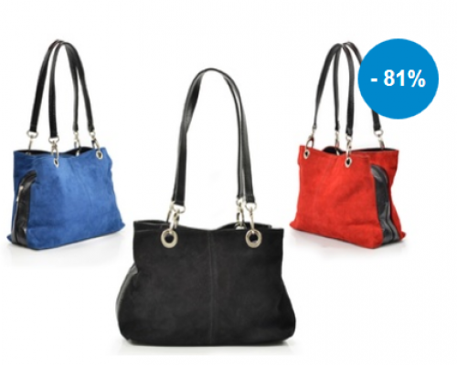  Sac en cuir nubuck Carla Belotti