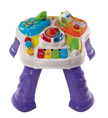 Vtech - 148005 - Jouet de Premier Age - Ma Table d'éveil Parlante 2 en 1 Vtech - 148005 - Jouet de Premier Age - Ma Table d'éveil Parlante 2 en 1