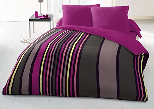 Couette imprimée microfibre 220x240 cm SONIA ROSE