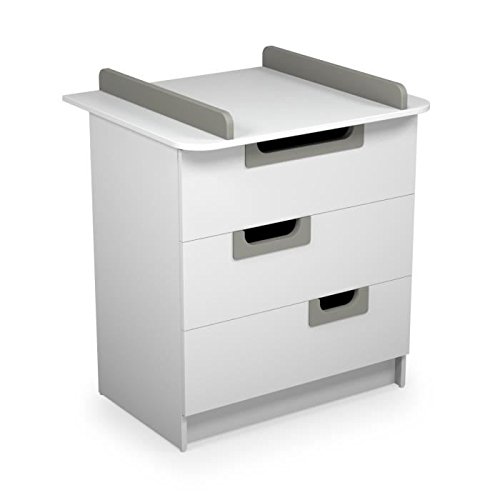 AT4 ATELIERS T4 Commode a langer Laqué Gris AT4 ATELIERS T4 Commode a langer Laqué Gris
