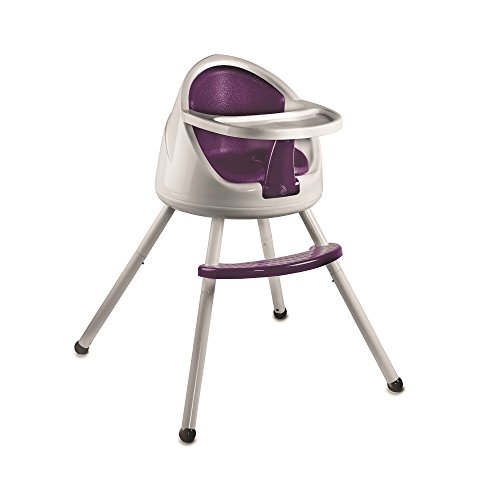Kerael Boostito Chaise Haute Evolutive 3 en 1 Blanc/Violet Kerael Boostito Chaise Haute Evolutive 3 en 1 Blanc/Violet