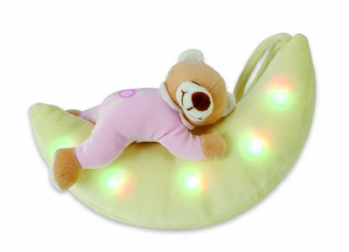 Ansmann Veilleuse Clair de Lune LED Lune en Peluche avec Petit Ours Ansmann Veilleuse Clair de Lune LED Lune en Peluche avec Petit Ours