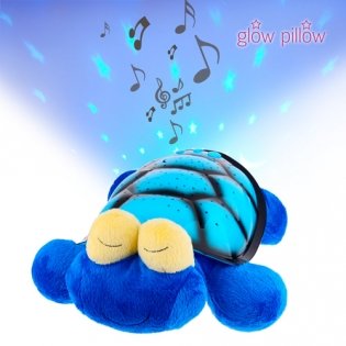 Peluche veilleuse LED GLOW PILLOW TORTUE Peluche veilleuse LED GLOW PILLOW TORTUE