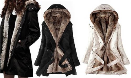 Parka 3 en 1 en fourrure synthétique Parka 3 en 1 en fourrure synthétique