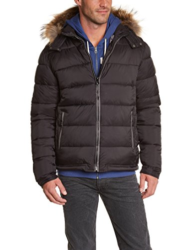 Japan Rags Ares - Doudoune - Manches longues - Homme - Noir (Black) - Medium (Taille fabricant: M)