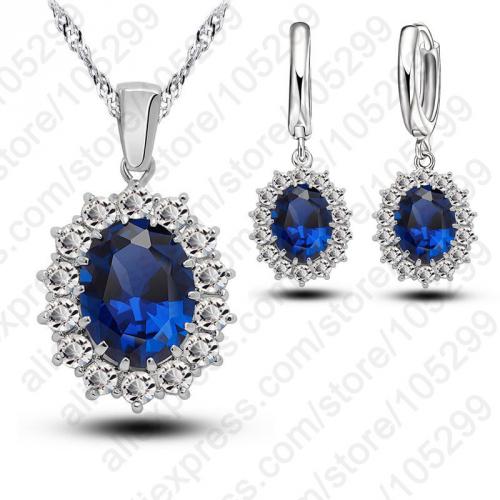 ensembles de bijoux véritable 925 en argent Sterling suisse