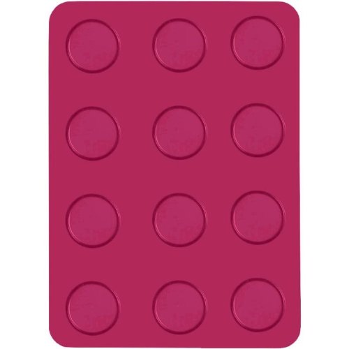 FEUILLE DE CUISSON SILICONE AVEC 18 DISQUES PREFORMES DE 3,5 CM DE DIAMETRE FEUILLE DE CUISSON SILICONE AVEC 18 DISQUES PREFORMES DE 3,5 CM DE DIAMETRE