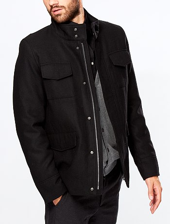 MANTEAU FAÇON LAINAGE MANTEAU FAÇON LAINAGE