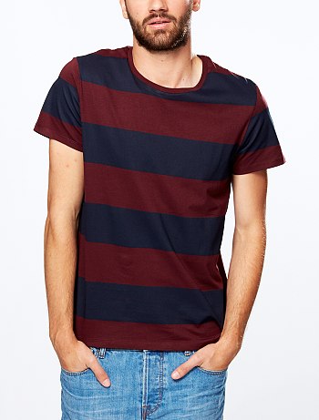TEE-SHIRT JERSEY RAYÉ TEE-SHIRT JERSEY RAYÉ