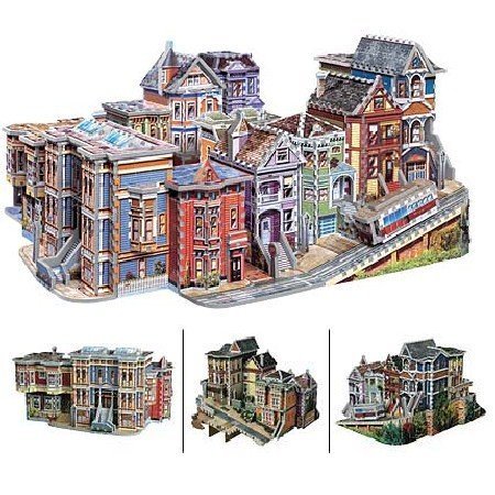 Wrebbit / Puzz3D 3D San Francisco USA 1512 Piece Puzzle by Wrebbit / Puzz3D Wrebbit / Puzz3D 3D San Francisco USA 1512 Piece Puzzle by Wrebbit / Puzz3D