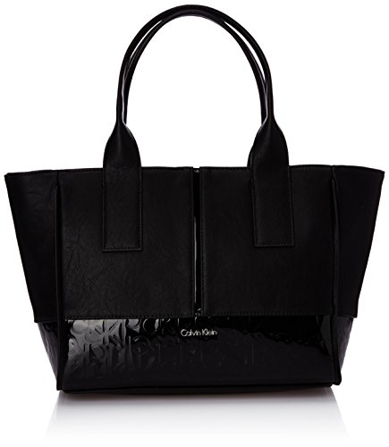Calvin Klein Maddie J6Ej600471, Sac porté main - Noir (Black) - Taille unique Calvin Klein Maddie J6Ej600471, Sac porté main - Noir (Black) - Taille unique