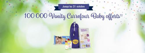 Vanity baby offert chez carrefour