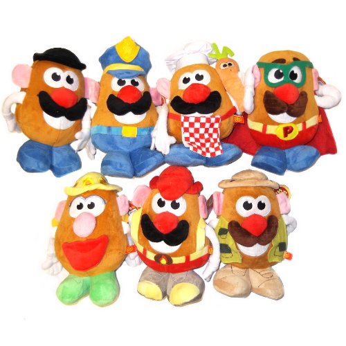 24cm Monsieur Patate Peluche - Modèles assortis 24cm Monsieur Patate Peluche - Modèles assortis