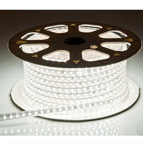 iDream - 220V 10m SMD 5050 LED Ruban Bande Strip 600 LEDs éclairage étanche waterproof - utiliser directement pas besoin de l'adapteur, plus pratique (Blanc) iDream - 220V 10m SMD 5050 LED Ruban Bande Strip 600 LEDs éclairage étanche waterproof - utiliser directement pas besoin de l'adapteur, plus pratique (Blanc)