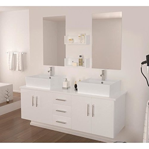 DIVA ensemble salle de bain double vasque 150 cm DIVA ensemble salle de bain double vasque 150 cm