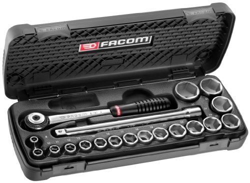 Facom S.161.6PG Coffret de serrage 1/2" S.161 douilles + Embouts Facom S.161.6PG Coffret de serrage 1/2" S.161 douilles + Embouts