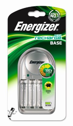 Energizer Base Charger Chargeur pour piles rechargeables AA et AAA