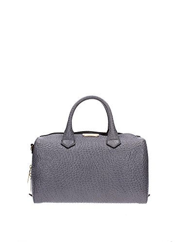 Sac Burberry Femme Cuir Gris 3925656 Gris 16x20x32 cmEU