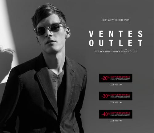 Ventes Outlet jusqu'a -40% sur les Anciennes Collection