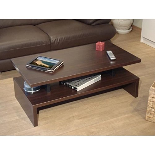 AFTER Table basse 84 cm - Décor wengé AFTER Table basse 84 cm - Décor wengé